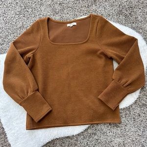 Womens square neck sweater by Madewell